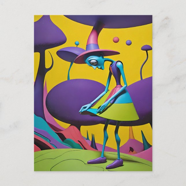 Cartão Postal Ponto Apertado (Frente)