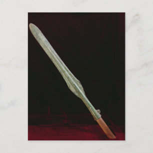 Cartão Postal Ponto de lança, Período Yayoi, 200 BC-AD 100