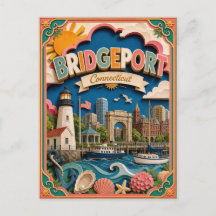 Ponto de PopCut Estados Bridgeport Connecticut Art