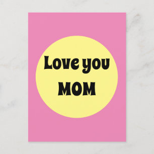 Cartão Postal Ponto grande amarelo