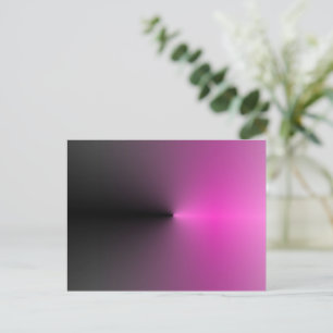 Cartão Postal Ponto rosa-n-preto