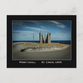 Cartão Postal Ponto Udall St. Croix Ilhas Virgens Americanas