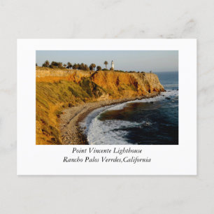 Cartão Postal Ponto Vincente Lighthouse