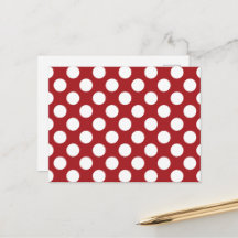 Pontos Polka Vermelhos, Padrão de Pontos Polka, Po