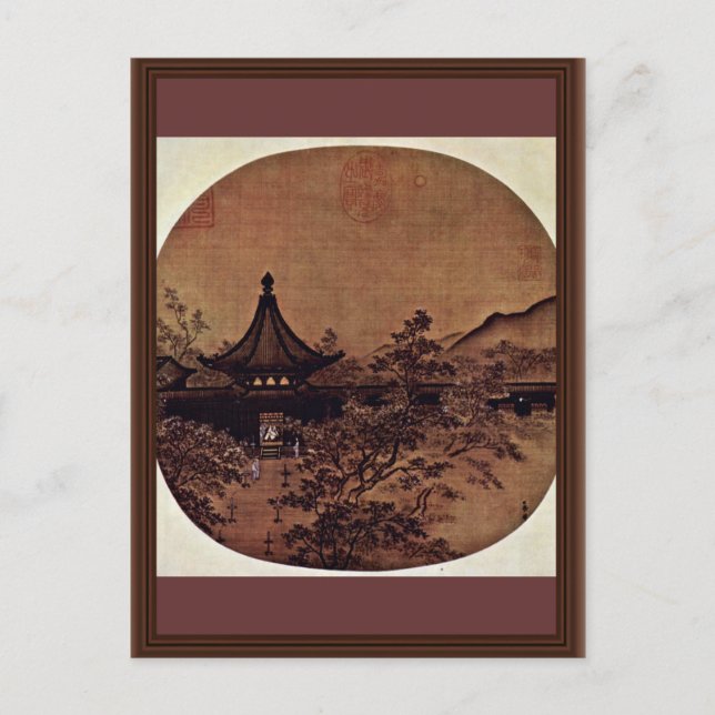 Cartão Postal Pontuação Esperada Na Luz Do Mãe Lin (Melhor Qu (Frente)