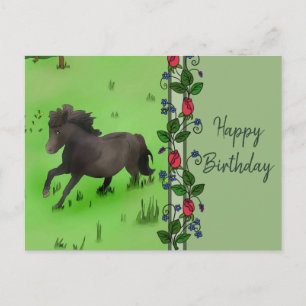 Cartão Postal Pony