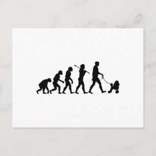 Cartão Postal Poodle