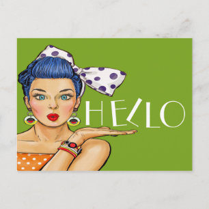 Cartão Postal Pop Art