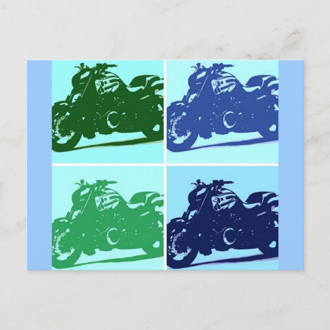 Cartão Postal Pop-Art (Frente)