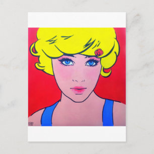 Cartão Postal Pop art Bérénice