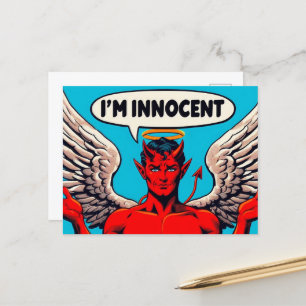 Cartão Postal Pop Art Innocent Devil