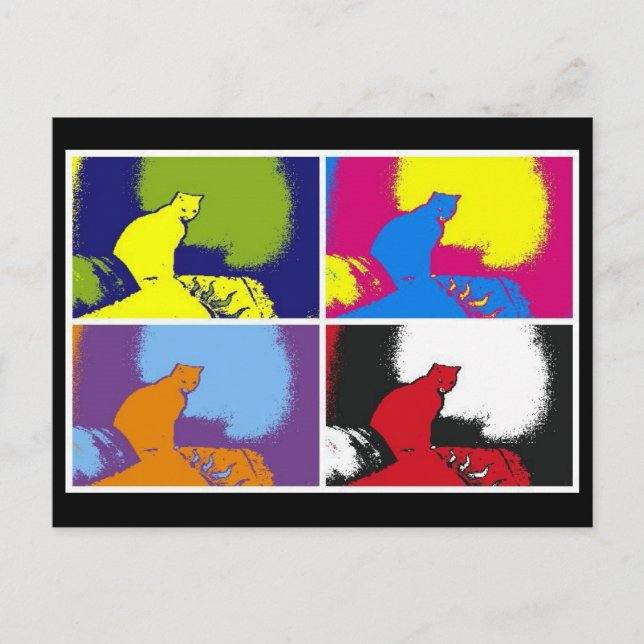 Cartão Postal Pop Art Lucy #2 (Frente)