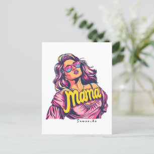Cartão Postal Pop da Mãe Personalizada (6)