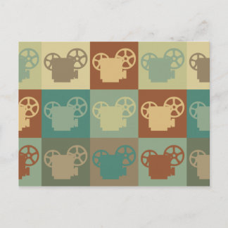 Cartão Postal Pop de arte de projeção