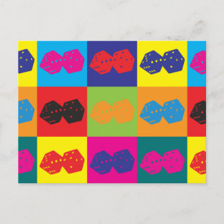 Cartão Postal Pop de jogos