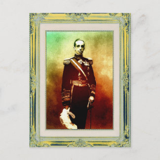 Cartão Postal Pop El Rey Alfonso XIII de Espana