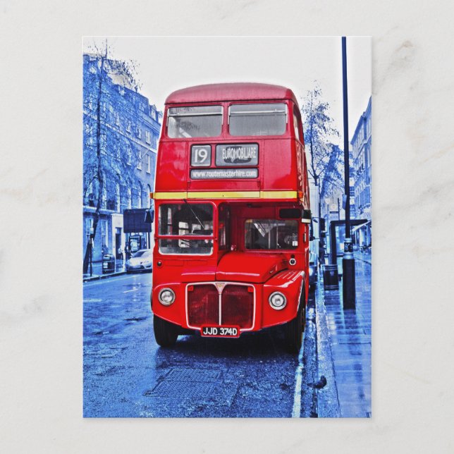 Cartão Postal pop LONDRES (Frente)
