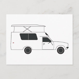 Cartão Postal pop para cima do chinook camper