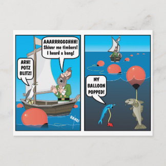 CARTÃO POSTAL POP! PIADA.