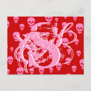 Cartão Postal Pop Skulls