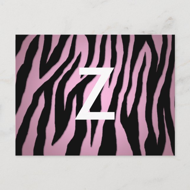 Cartão Postal Pop Zebra (Frente)