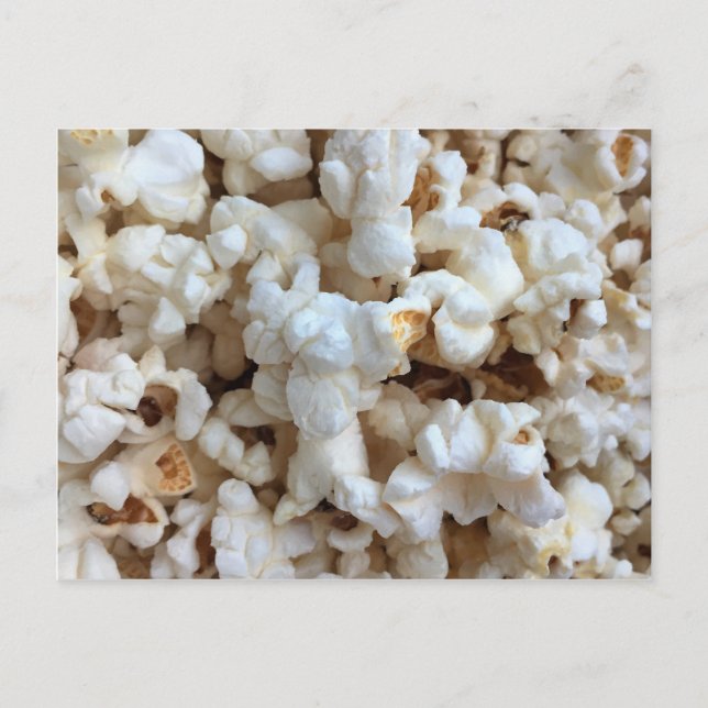 Cartão Postal Popcorn Photo (Frente)