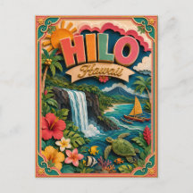 PopCut Estados Hilo Havaí Arte em Papel