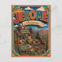 PopCut Estados Jerome Arizona Arte de Papel