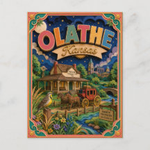 PopCut Estados Olathe Kansas Arte em Papel
