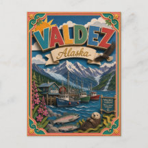 PopCut Estados Valdez Alasca Arte em Papel