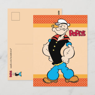 Cartão Postal Popeye Postcard