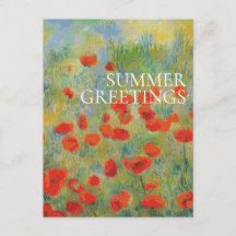 Poppies - Cartão-postal