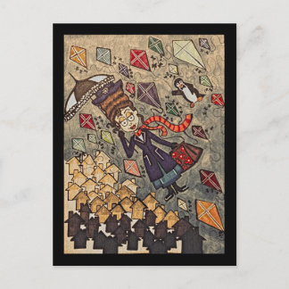 Cartão Postal Poppin' Bye