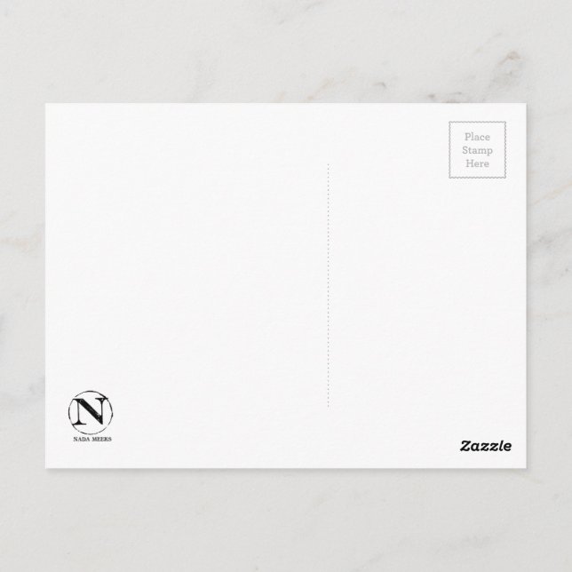 Cartão Postal Poppy II (Verso)