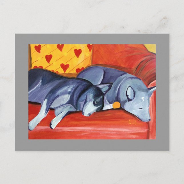 Cartão Postal Por Coração (Frente)