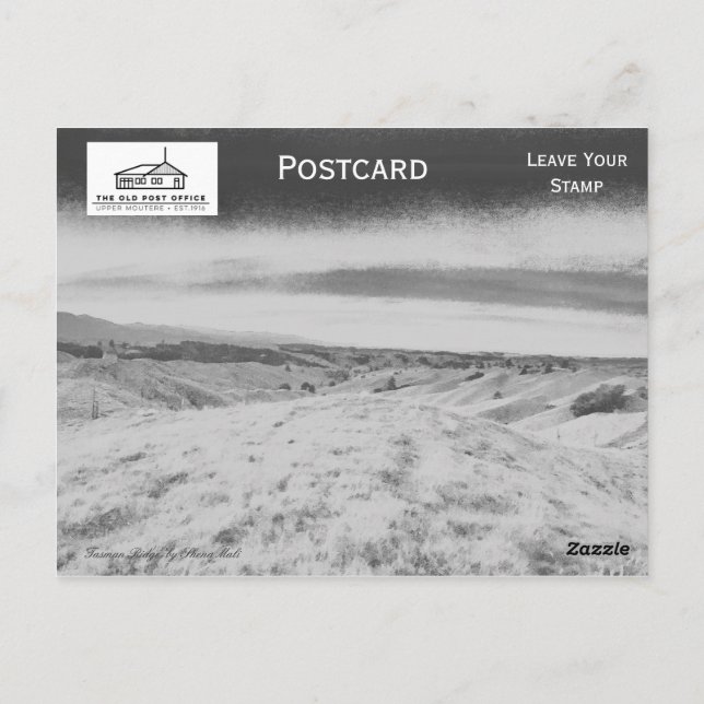 Cartão Postal pôr do sol" (Verso)