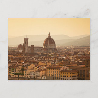 Cartão Postal Pôr do sol em Florença