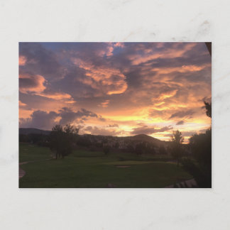 Cartão Postal Pôr do sol em Reno 