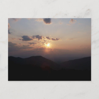 Cartão Postal "Pôr do Sol Encantador"