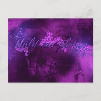 Cartão Postal Por favor, preciso de você