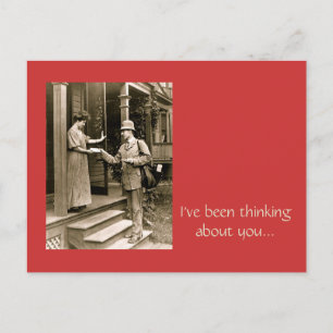 Cartão Postal Por favor, Sr. Carteiro