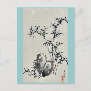 Cartão Postal por Hasegawa, Settei Ukiyo-e.