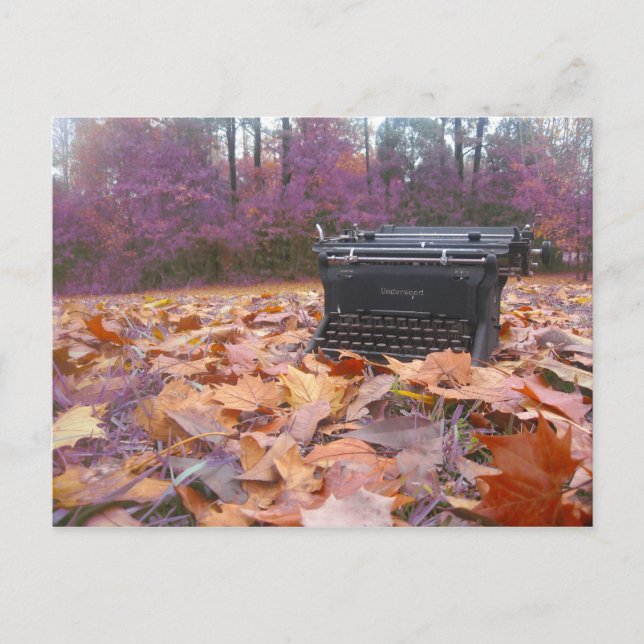 Cartão Postal por que você não me escreve? (Frente)