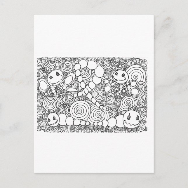 Cartão Postal Porcentum Bugz (Frente)