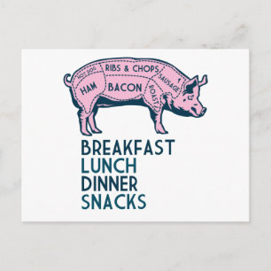 Cartão Postal Porco, está tudo bem!