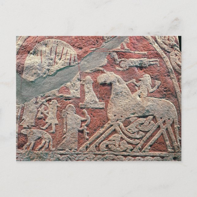 Cartão Postal Pormenores dos números que ilustram uma saga (Frente)