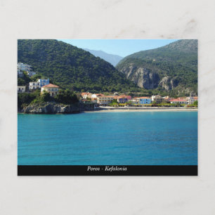 Cartão Postal Poros - Kefalonia