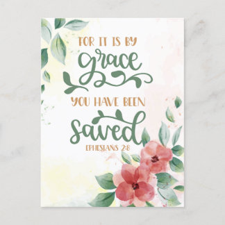 Cartão Postal Porque é por Grace