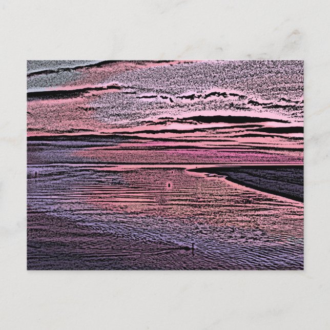 CARTÃO POSTAL PÔRS DO SOL (Frente)