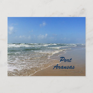 Cartão Postal Port ArKansas Beach no Texas